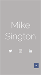 Mobile Screenshot of mikesington.com